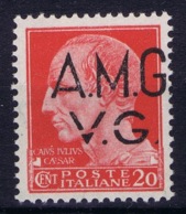 Italy: AMG-VG Sa 3 Broken G In VG MH/* Flz/ Charniere - Mint/hinged