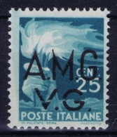 Italy: AMG-VG Sa 13 Broken G In VG MH/* Flz/ Charniere - Ungebraucht