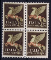 Italy: Isole Jonie Sa 5b  SOLE Invece Di Isole  Left Top Stamp Postfrisch/neuf Sans Charniere /MNH/** Sole Instead Of I - Ionische Inseln