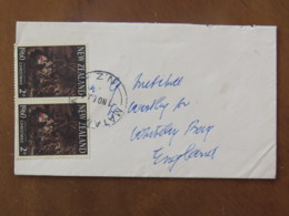 New Zealand 1960 Cover Matamata To England - Christmas - Rembrandt Painting - Lettres & Documents