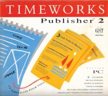 Timeworks Publisher 2 Pour GEM Desktop 3.11 (1991, TBE+) - Altri & Non Classificati