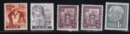 Lot 5 Mint Different - Colecciones & Series