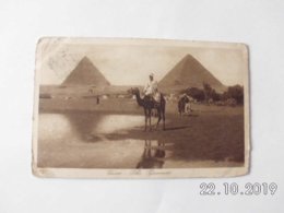 Cairo. - The Pyramids. (27 - 2 - 1929) - Piramiden