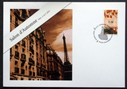 Denmark Special Cancel Cards 2011Salon D'Automne Paris 3-6-2011 Minr.1643A (lot 3601) - Covers & Documents