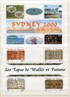 RC 14221 WALLIS ET FUTUNA BF N° 9 / 10 BLOCS FEUILLETS COTE 18,50€ NEUF ** - Blocks & Sheetlets