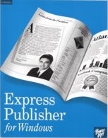 Express Publisher Pour Windows 3.0 Ou Supérieur, En Anglais (1992, TBE+) - Autres & Non Classés