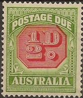 AUSTRALIA 1938 1/2d Postage Due SG D112 HM #BE337 - Segnatasse