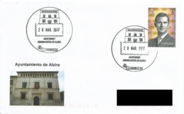 SPAIN. POSTMARK CITY HALL ALZIRA. 2017 - Other & Unclassified
