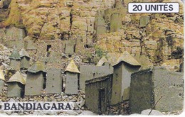 TARJETA DE MALI DE 20 UNITES DE BANDIAGARA - Mali