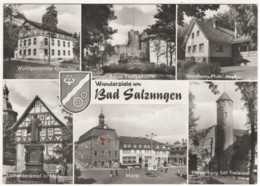 Bad Salzungen - S/w Mehrbildkarte 29 - Bad Salzungen