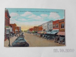 Laramie. - Second Street And Business Distric. (27 - 11 - 1943) - Laramie