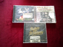 COLLECTION DE 3 CD ALBUMS  DE BANDE ORIGINAL DE  FILM ° BLADE 2 + BATMAN + BULLETS  OVER BROADWAY - Filmmusik