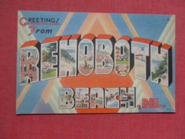 Greetings Rehoboth Beach Delaware >  Ref 3687 - Andere & Zonder Classificatie