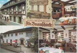 AK Oestrich Winkel Rheingau Hotel Restaurant Alte Bauernschänke A Hattenheim Johannisberg Marienthal Geisenheim Eltville - Oestrich-Winkel