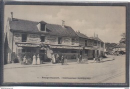 Carte Postale 78. Rocquencourt  Etablissement Dugrosprez Animée Très Beau Plan - Rocquencourt