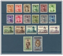 Egypt - 1948 - ( King Farouk - Overprinted Palestine ) - Complete Set - MNH (**) - Nuovi