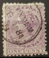 NEW ZEALAND 1878 - Canceled - Sc# 51i - 1p - Perf. 12 X 11 1/2 - Used Stamps