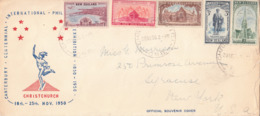NEW ZEALAND   SCOTT NO 274-78  LOT NO 927  FIRST DAY COVER  YEAR 1950 - Storia Postale