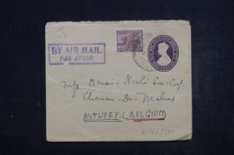 INDE - Entier Postal + Compléments Pour La Belgique En 1949 , à Voir - L 45299 - Covers & Documents