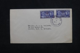 TERRE-NEUVE - Enveloppe De St John's Pour Londres En 1940, Affranchissement Plaisant - L 45321 - 1908-1947