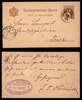 Antichi Stati Italiani - Territori Italiani D'Austria - Gries B. Bozen (P.ti 5) - Cartolina Postale Da 2 Kreuzer Per Tri - Sonstige & Ohne Zuordnung