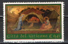 VATICANO - 2002 - NATIVITA' - USATO - Gebraucht