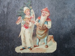 Découpis Gauffré Ange Et Lutin - Kerstmotief