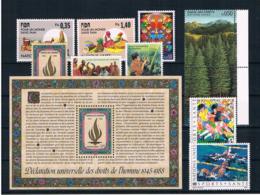 Vereinte Nationen - Genf 1988 Kompletter Jahrgang ** - Collections, Lots & Series