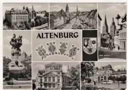 Altenburg - S/w Mehrbildkarte 5 - Altenburg