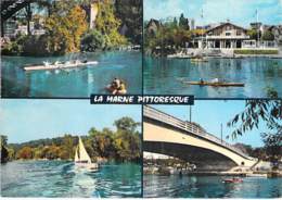 ** Lot De 2 Cartes (2/2) ** 94 - LES BORDS DE LA MARNE : Multivues Diversifiées - CPSM CPM Grand Format - Val De Marne - Autres & Non Classés