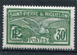 SAINT-PIERRE ET MIQUELON  N°  113 *  (Y&T)   (Charnière) - Unused Stamps