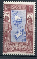 SAINT-PIERRE ET MIQUELON  N°  136 *  (Y&T)   (Charnière) - Unused Stamps