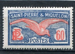 SAINT-PIERRE ET MIQUELON  N°  116 *  (Y&T)   (Charnière) - Unused Stamps