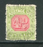 AUSTRALIE- Taxe Y&T N°54- Oblitéré - Segnatasse