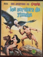 CONAN LE BARBARE N° 9. LES SORCIERS DE YIMSHA. éditions LUG Grand Format. Bon état, - Conan