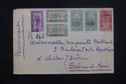 OUBANGUI - Affranchissement Plaisant Sur Enveloppe En Recommandé De Fort Crampel Pour La France En 1925 - L 45693 - Lettres & Documents