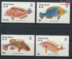 Hongkong 368-371 (kompl.Ausg.) Postfrisch 1980 Fische (9349780 - Nuevos