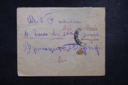 RUSSIE - Enveloppe Pour La France En 1922, Affranchissement Plaisant Au Verso - L 45798 - Briefe U. Dokumente