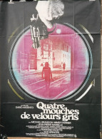 Quatre Mouches De Velours Gris M. Brandon, M. Farmer..1971 - Affiche 120x160 - TTB - Affiches & Posters