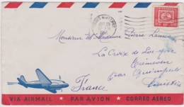 Bt - Enveloppe Poste Aérienne Canada - 1953 - Trois Rivières - Storia Postale