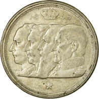 Monnaie, Belgique, 100 Francs, 100 Frank, 1949, TB+, Argent, KM:139.1 - 100 Franc
