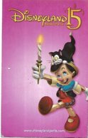 @+ Passeport Disneyland Paris - 15 Ans - Pinocchio - Disney Passports