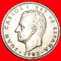 + CROWN: SPAIN ★ 25 PESETAS 1982! LOW START ★ NO RESERVE! Juan Carlos I (1975- 2014) - 25 Pesetas