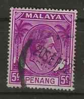 Malaysia - Penang, 1949, SG   7, Used - Penang