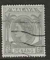 Malaysia - Penang, 1954, SG 32, Used - Penang