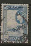 Malaysia - Penang, 1957, SG 50, Used - Penang