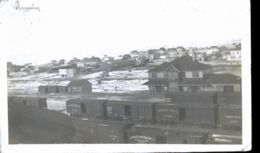 CANADA SHAUNAVON  EN 1922    PHOTO CARTE LA GARE - Other & Unclassified