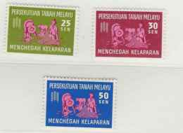 Malaysia - Federation Of Malaysia, 1963, SG 32 - 34, Complete Set Of 3, Mint Hinged - Federation Of Malaya
