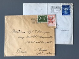 Pays-Bas, Lot De 2 Lettres - (B2380) - Lettres & Documents