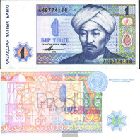 Kazakhstan Pick.number: 7a Uncirculated 1993 1 Tengé - Kazakhstan